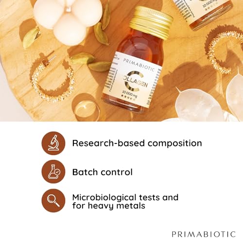 Primabiotic Collagen - Collagen Pack 30 Bottles 30 ml - High Collagen Content [10,000 mg] PRIMABIOTICBuy Supplements Australia