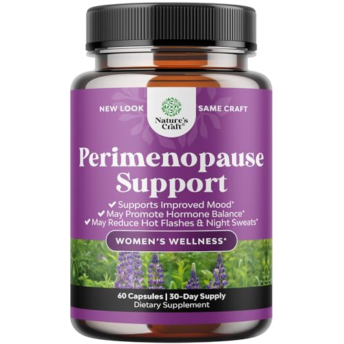 Complete Perimenopause Supplement for Women - Multibenefit Menopause Relief