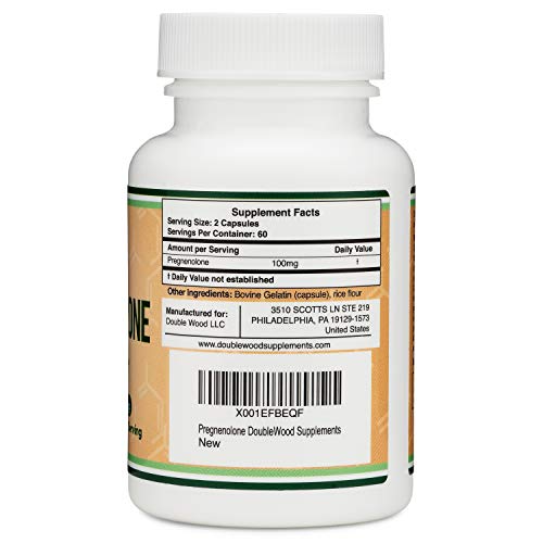 Pregnenolone 100mg per Serving (Converted to Progesterone to Boost Progesterone Double Wood SupplementsBuy Supplements Australia