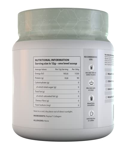 Beauty Gen Naked Collagen Powder for Women, Collagen Peptides Powder Type 1 & 111 Hydrolyzed Beauty GenBuy Supplements Australia