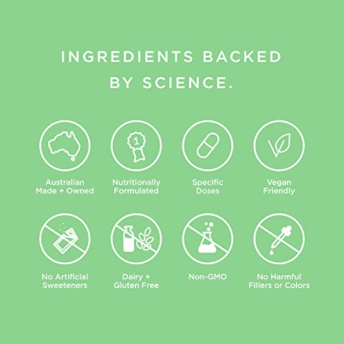 JSHealth Super Greens Powder - Greens & Collagen Powder - Superfood Powder with Marine Collagen Peptides JSHealthBuy Supplements Australia