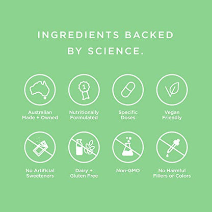 JSHealth Super Greens Powder - Greens & Collagen Powder - Superfood Powder with Marine Collagen Peptides JSHealthBuy Supplements Australia