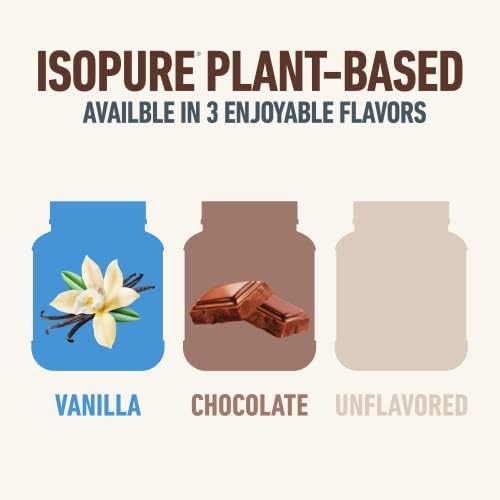 Isopure Chocolate Vegan Protein Powder, with Monk Fruit Sweetener & Amino Acids IsopureBuy Supplements Australia