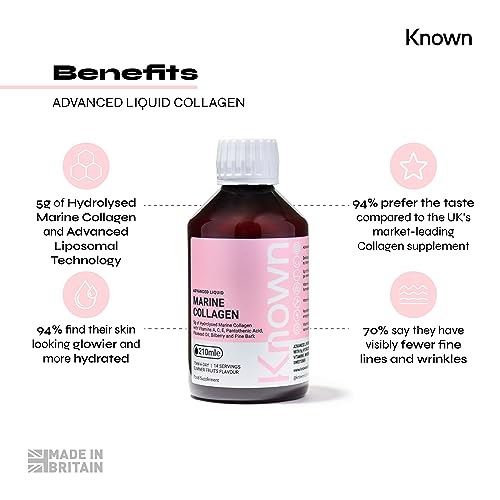 Liquid Collagen Supplement with Vitamin C | Liposomal Technology KnownBuy Supplements Australia