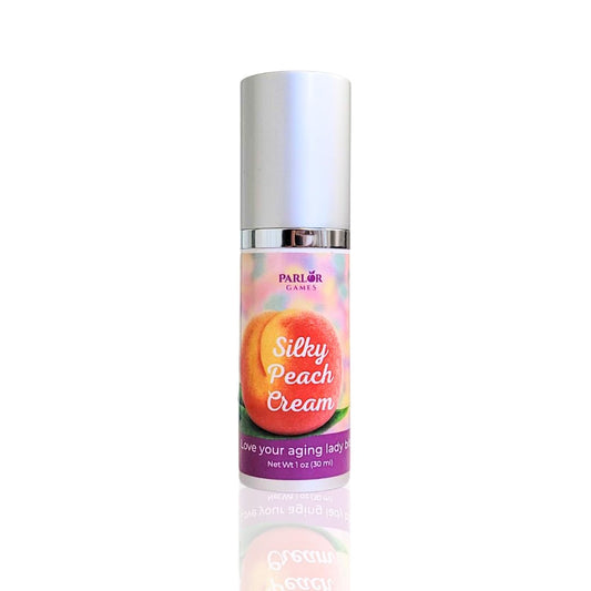 Silky Peach Cream by Parlor Games – Bioidentical Estriol Cream for Women – Menopause Relief for Vaginal Dryness & Vulva Itch – 30ml Bottle (2 Month Supply) Parlor GamesBuy Supplements Australia