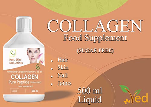 Liquid Collagen Peptides Supplement, Faster Absorption Dietary Hydrolyzed Drink VedBuy Supplements Australia