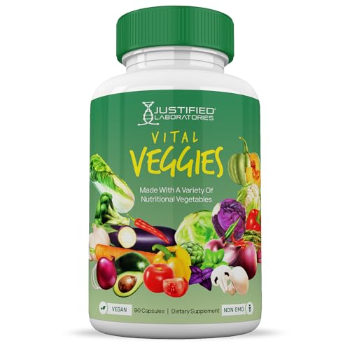 (Set of 2) Vital Fruits and Veggies Supplement Red & Green Superfoods Whole Food Justified LaboratoriesBuy Supplements Australia