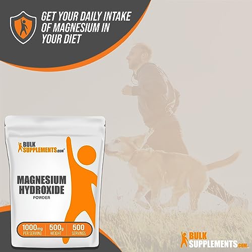 BulkSupplements.com Magnesium Hydroxide Powder - Magnesium Supplement BULKSUPPLEMENTS.COMBuy Supplements Australia