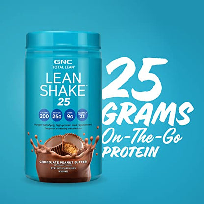 GNC Total Lean | Lean Shake 25 Protein Powder | High-Protein Meal Replacement Shake GNCBuy Supplements Australia