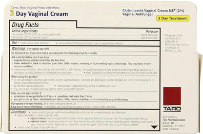 Clotrimazole 3 -Day Vaginal Cream - 0.74 Oz (Pack of 2) Gyne-LotriminBuy Supplements Australia