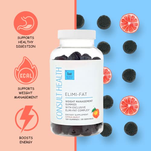 Consult Health ELIMI-Fat Weight Management Gummies – Dietary Supplement – Citrus Burs Consult HealthBuy Supplements Australia