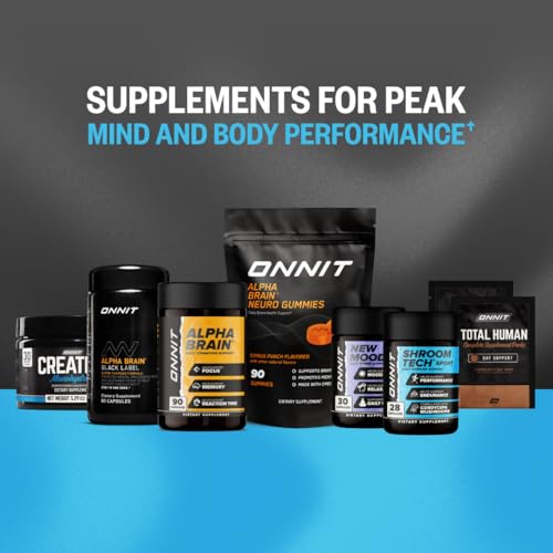 ONNIT Creatine Monohydrate Powder, IGEN™ Non-GMO Tested – 5g Premium Creatine for Muscle Strength, Power & Lean Mass, Supports Brain Health & Cellular Energy, Unflavored, 30 Servings, 5.29 oz 2-Pack ONNITBuy Supplements Australia