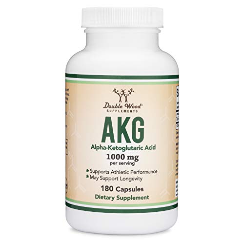 AKG Supplement (Alpha Ketoglutaric Acid) 1,000mg Per Serving (180 Capsules) Different Double Wood SupplementsBuy Supplements Australia