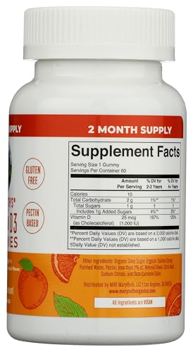 MARYRUTHS Vitamin D3 Orange MARYRUTH'SBuy Supplements Australia