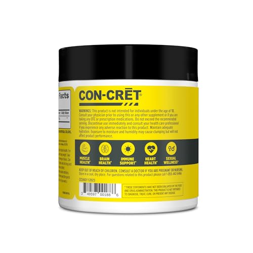 CON-CRET Creatine HCl Powder | Supports Muscle, Cognitive, and Immune Health ProMera SportsBuy Supplements Australia