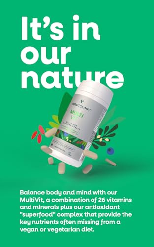 Vegetology MultiVit Vegan Multivitamins w/26 Vitamin & Mineral Supplements VegetologyBuy Supplements Australia