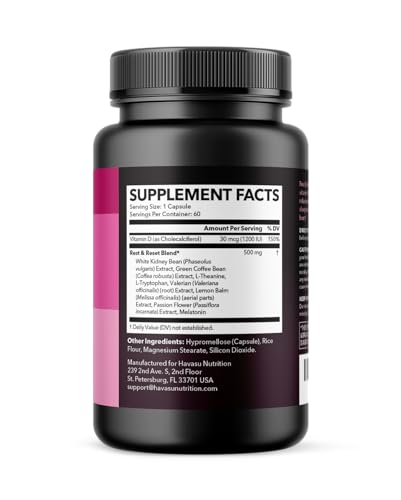 Night Time Fat Burner for Women | Weight Loss and Sleep Support Blend With Vitamin D HAVASU NUTRITIONBuy Supplements Australia