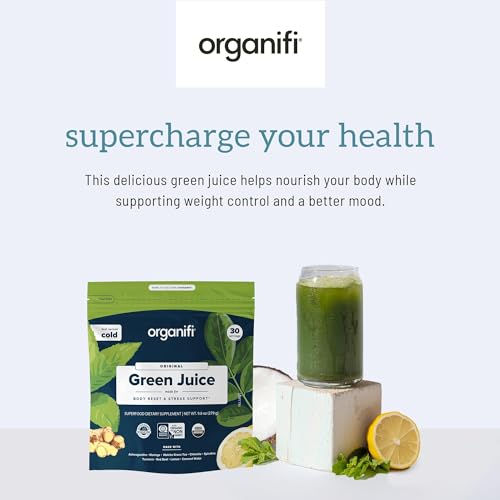Organifi Green Juice - Organic Superfood Powder - 180-Day Supply - Organic Vegan Green OrganifiBuy Supplements Australia