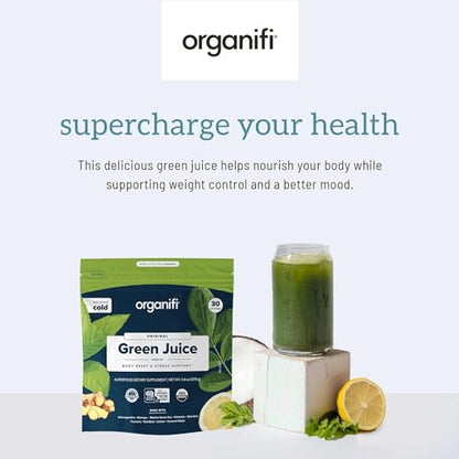 Organifi Green Juice - Organic Superfood Powder - 180-Day Supply - Organic Vegan Green OrganifiBuy Supplements Australia