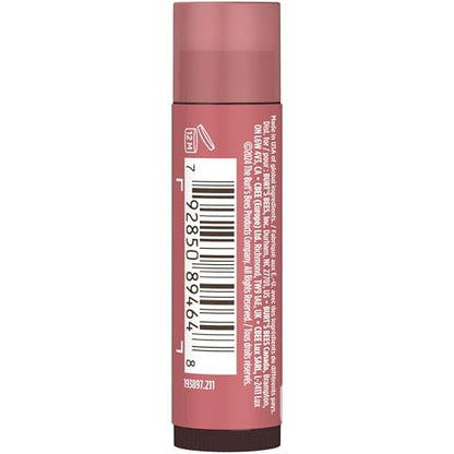 Burt's Bees Lip Tint Balm with Long Lasting 2 in 1 Duo Tinted Balm Formula, Color Infused with Deeply Hydrating Shea Butter