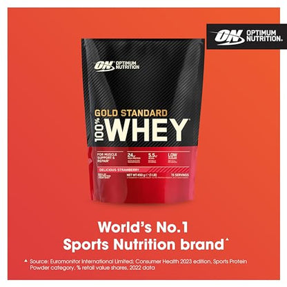 Optimum Nutrition Gold Standard 100% Whey Muscle Building and Recovery Protein Powder Optimum NutritionBuy Supplements Australia