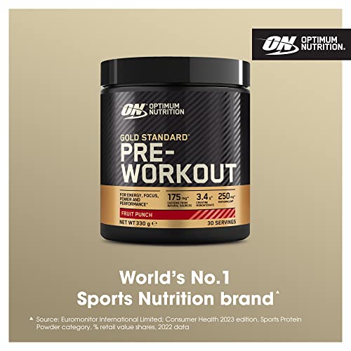Optimum Nutrition Gold Standard Pre Workout Powder, Energy Drink with Creatine Monohy Optimum NutritionBuy Supplements Australia