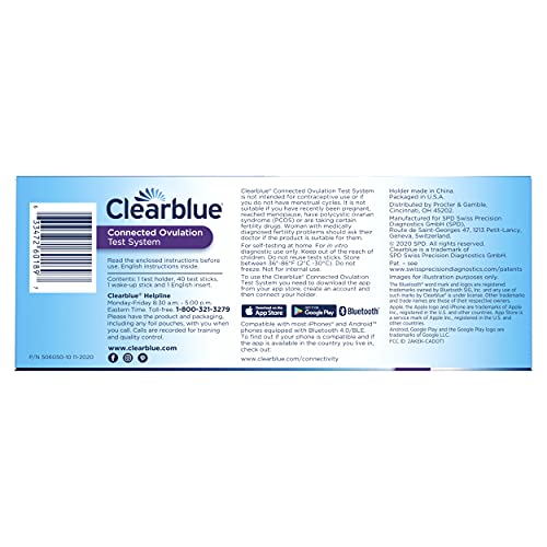 Clearblue Connected Ovulation Test System featuring Bluetooth connectivity and Advanced ClearblueBuy Supplements Australia