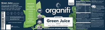 Organifi Green Juice - Organic Superfood Powder - 90-Day Supply - Organic Vegan Greens OrganifiBuy Supplements Australia