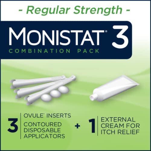 Monistat 3-Day Yeast Infection Treatment | Ovules + Itch Cream MonistatBuy Supplements Australia