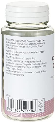 My Vitamins Coconut & Collagen Capsules 60pk MyVitaminsBuy Supplements Australia
