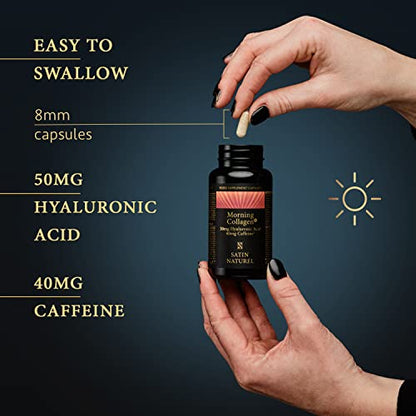 Marine Collagen - 60 Capsules of Type 1 Hydrolysed Marine Collagen SatinNaturelBuy Supplements Australia