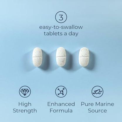Reverse Life Powerful Marine Collagen Tablets 1800mg with Vitamin C & Vitamin D3 + Magnesium Reverse LifeBuy Supplements Australia