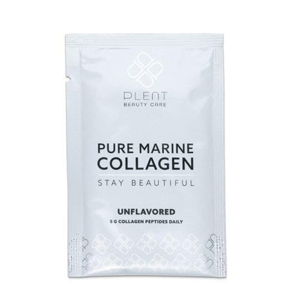 Plent Pure Marine Collagen Unflavoured - Stay Beautiful - 5G Collagen Peptides Daily - 30 Sachets PlentBuy Supplements Australia