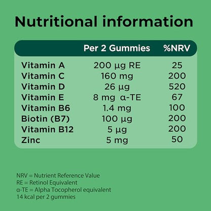 Berocca Immuno Gummy Vitamins, Orange Flavour, Bursting with Immune System BeroccaBuy Supplements Australia