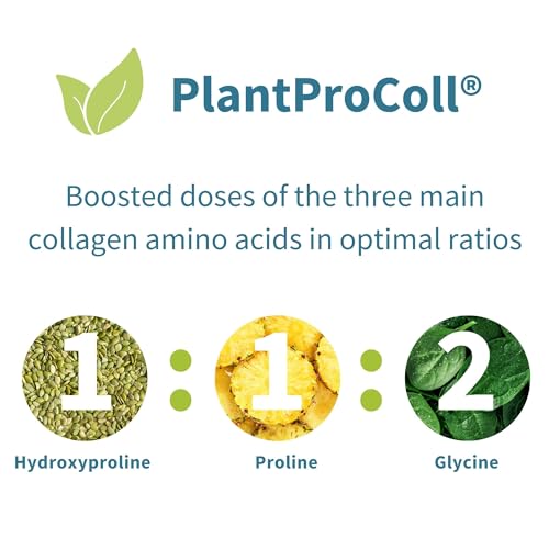 Vegan Collagen Powder, Plant-Based Peptide Protein Supplement with Glycine, 21 Amino Acids & Vitamin C, Complete Collagen Igennus Healthcare NutritionBuy Supplements Australia