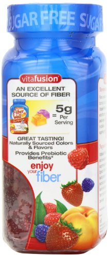 Vitafusion Fiber Well Sugar Free Fiber Supplement, Peach, Strawberry And Blackberry VitafusionBuy Supplements Australia