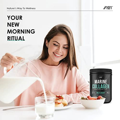 Marine Collagen Powder Supplement - 400g - Wild-Caught Canadian Marine Collagen - Unflavoured - Types 1 & 3 Hydrolysed Collagen ALPHA01Buy Supplements Australia