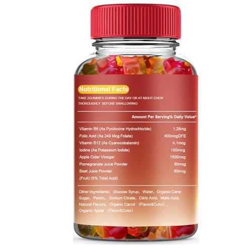 Arevtovis Apple Cider Vinegar Gummies - Boost Energy, Detox & Support Gut Health ACV ArevtovisBuy Supplements Australia