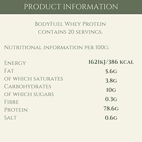 Complementary Supplements - BodyFuel Whey Protein Isolate & Concentrate Vanilla Flavour Complementary SupplementsBuy Supplements Australia
