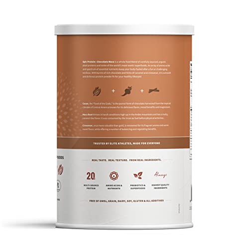 Sprout Living Epic Protein, Plant Based Protein & Superfoods Powder, Chocolate Maca Sprout LivingBuy Supplements Australia