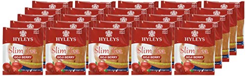 Hyleys Slim Tea Goji Berry Flavor - Weight Loss Herbal Supplement Cleanse and Detox Hyleys TeaBuy Supplements Australia