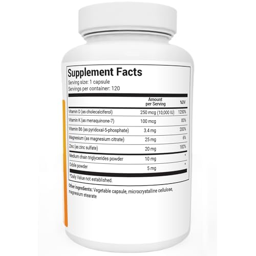 Dr. Berg's Vitamin D3 K2 Supplement w/MCT Oil - Includes 10,000 IU of Vitamin D3 Dr. Berg NutritionalsBuy Supplements Australia