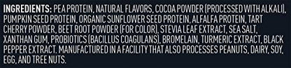 Vega Sport Premium Vegan Protein Powder, Chocolate - 30g Plant Based Protein, 5g BCAA VegaBuy Supplements Australia