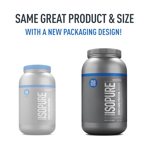 Isopure Protein Powder, Creamy Vanilla Whey Isolate with Vitamin C & Zinc for Immune IsopureBuy Supplements Australia