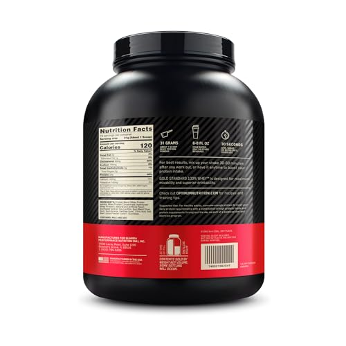 Optimum Nutrition Gold Standard 100% Whey Protein Powder, Strawberries & Cream Optimum NutritionBuy Supplements Australia