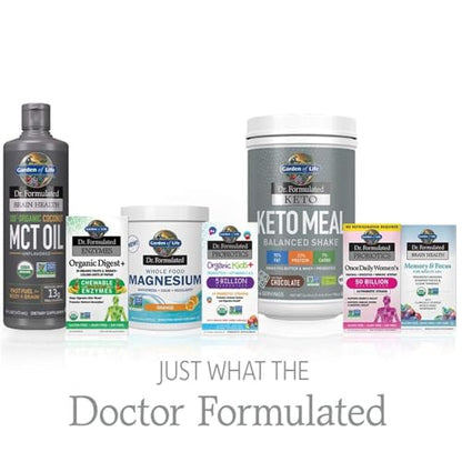 Garden of Life Dr. Formulated Organic Brain Health Memory & Focus for Adults 40+ 60 Tablets Garden of LifeBuy Supplements Australia