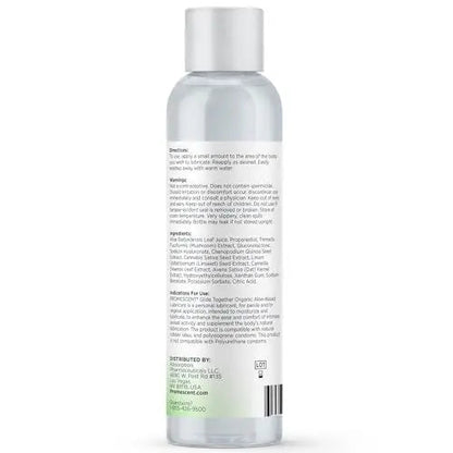 Promescent Natural Lube with Organic Ingredients, Premium Aloe Vera Lubricant Gel for Couples, Condom Compatible, Long-Lasting, Water Based Lube (4 oz) Promescent buy supplements Au
