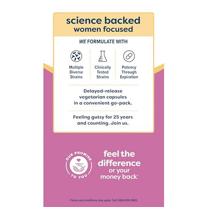 Renew Life Women's Probiotic Capsules, Supports pH Balance for Women, Vaginal, Urinary Renew LifeBuy Supplements Australia