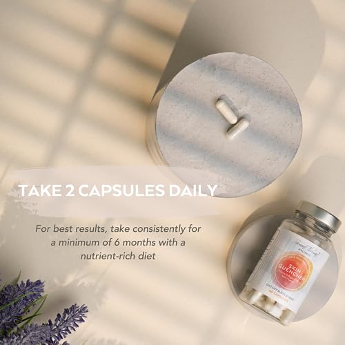 Simone Thomas Wellness, SkinQuencher Marine Collagen with Vitamin C, Food Supplement 60 Capsules Simone Thomas WellnessBuy Supplements Australia