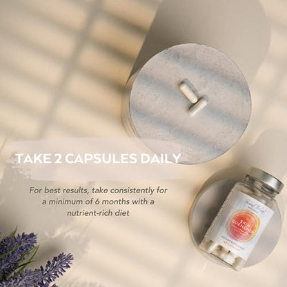 Simone Thomas Wellness, SkinQuencher Marine Collagen with Vitamin C, Food Supplement 60 Capsules Simone Thomas WellnessBuy Supplements Australia